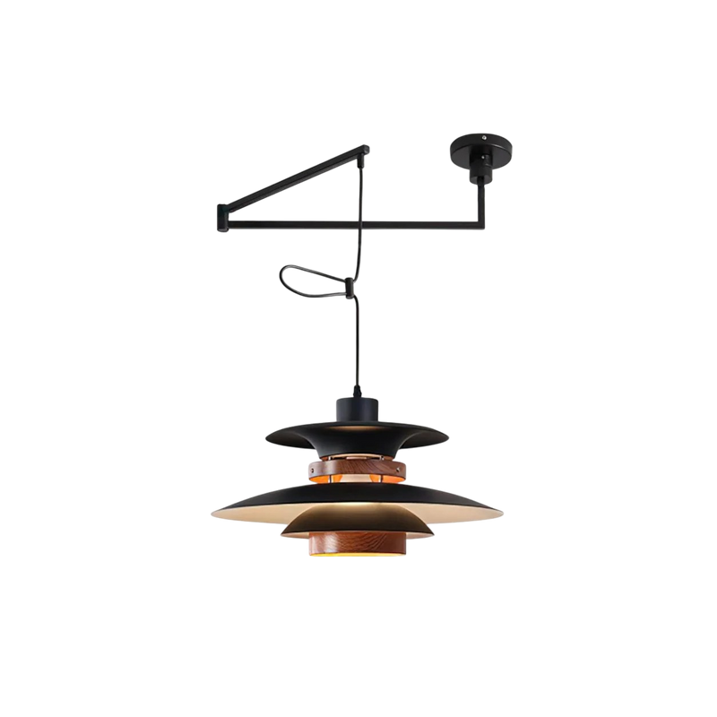 Lampa Wisząca Merado z Regulowanym Ramieniem – Skandynawski Design do Oświetlenia Nad Stół w Jadalni 7