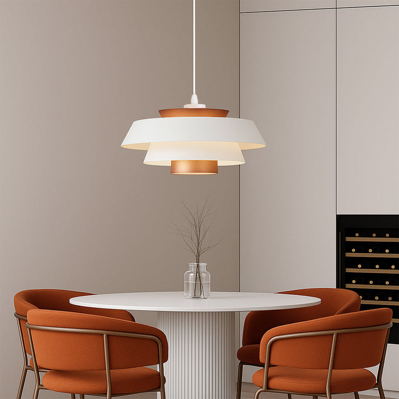 Lampa Wisząca Retro Pot z Regulacją Wysokości – Metalowa Lampa do Salonu i Nad Stół w Stylu Industrialnym 3