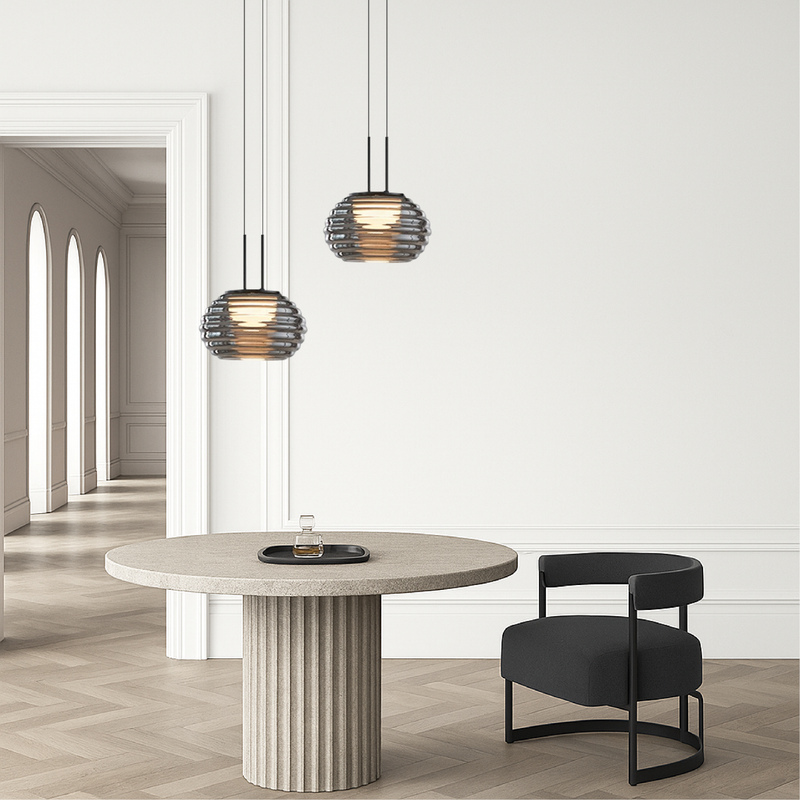 Lampa Wisząca do Wyspy Kuchennej z Regulowaną Wysokością – Elegancka Lampa nad Stół z Ciepłym Światłem LED 3