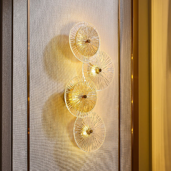 Ścienna Lampa Lotosowa w Stylu Zen do Harmonijnych Wnętrz