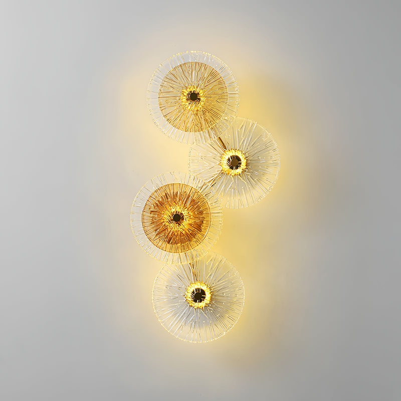 Ścienna Lampa Lotosowa w Stylu Zen do Harmonijnych Wnętrz