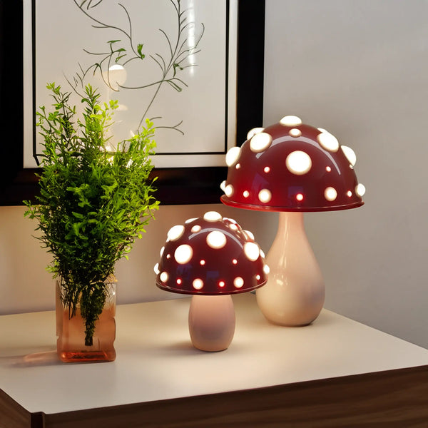 Designerska Lampa Stołowa z Oświetleniem LED