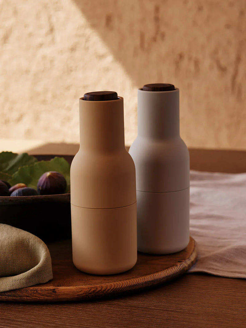 Młynki Bottle nowoczesne akcesoria kuchenne od Audo Copenhagen!