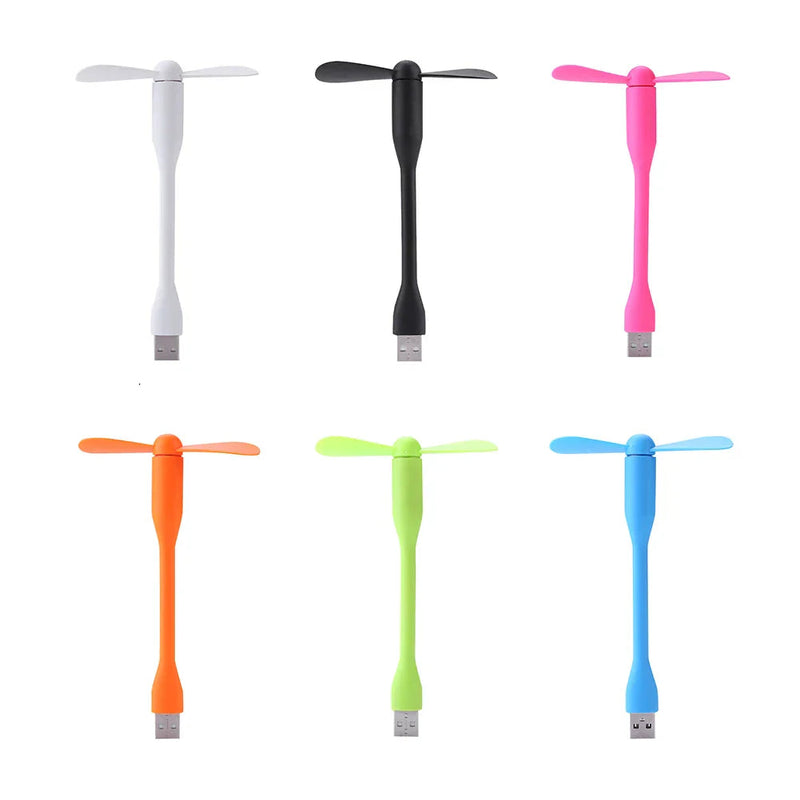 Wygodny wentylator USB do biura i podróży