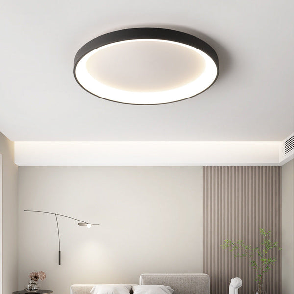 Minimalistyczna Lampa Sufitowa LED z Metalowym Wykończeniem do Salonu i Jadalni – Nowoczesny Design 0