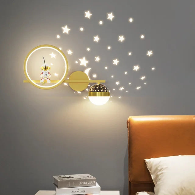 Stylowa Lampa Ścienna dla Najmłodszych