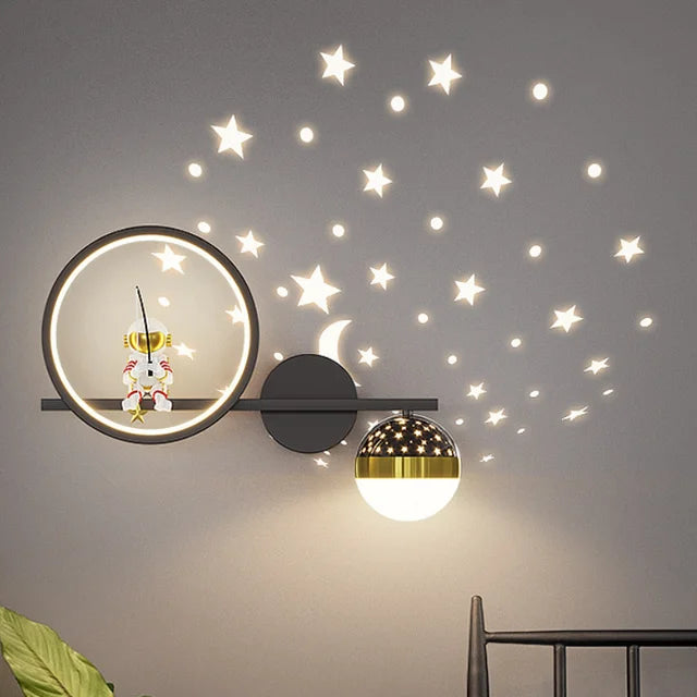Stylowa Lampa Ścienna dla Najmłodszych