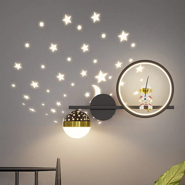 Stylowa Lampa Ścienna dla Najmłodszych