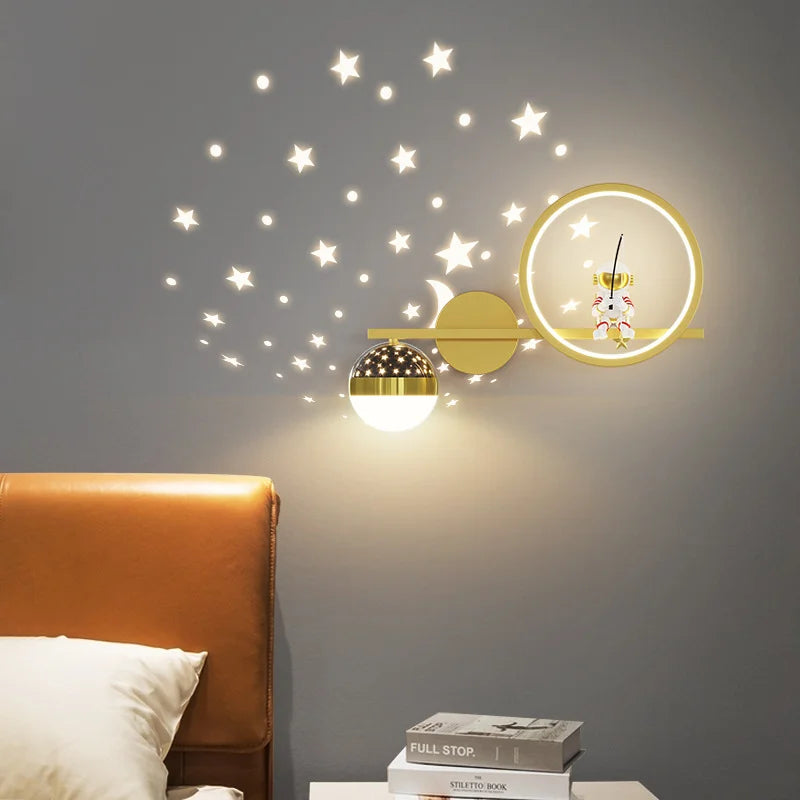 Stylowa Lampa Ścienna dla Najmłodszych