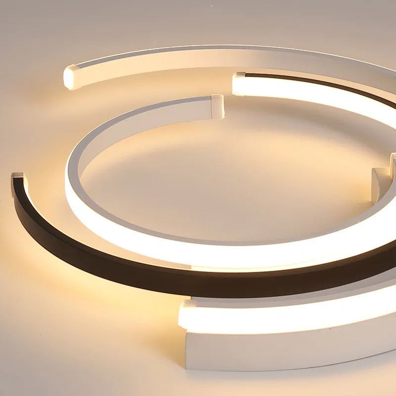 Energooszczędna lampa sufitowa LED o eleganckim wyglądzie