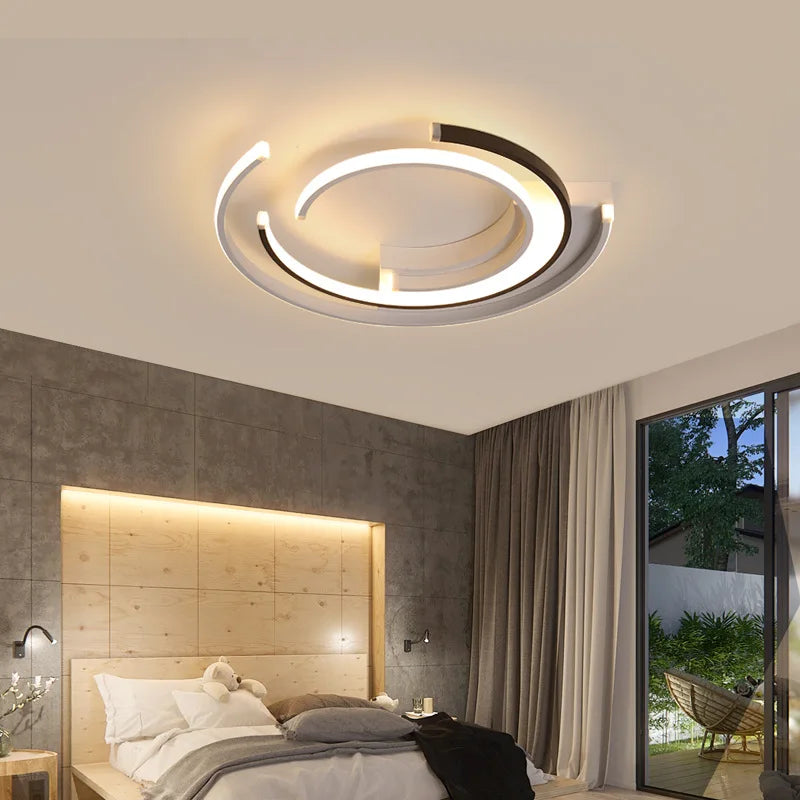 Energooszczędna lampa sufitowa LED o eleganckim wyglądzie