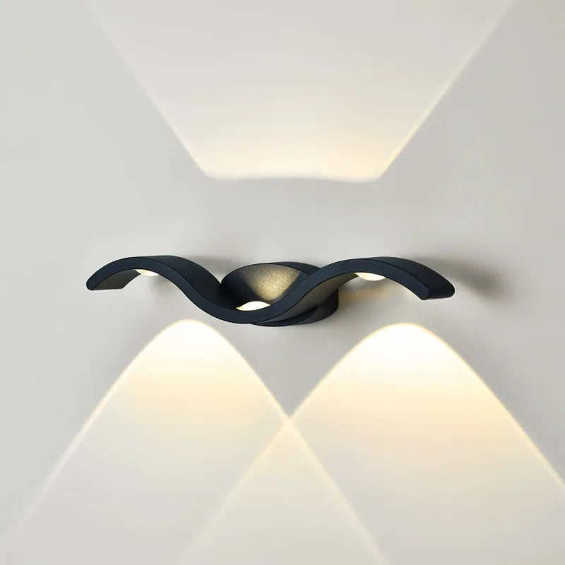 Designerska Lampa Ścienna z Technologią LED