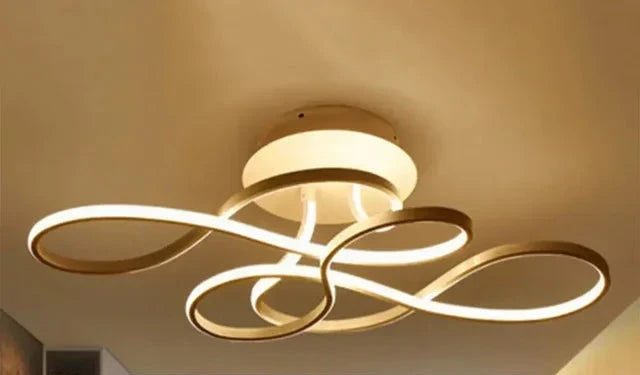 Stylowa lampa sufitowa z nowoczesnym designem