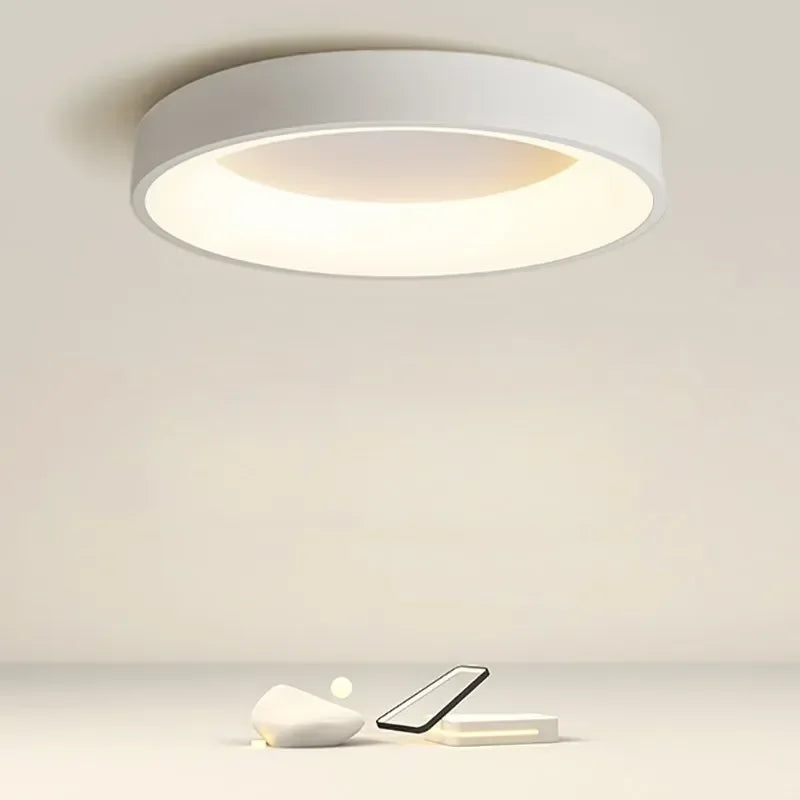 Nowoczesna Lampa Sufitowa LED w Skandynawskim Stylu