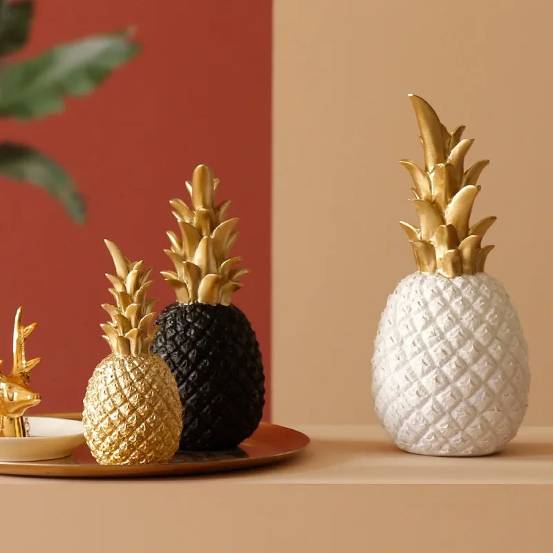 Wyjątkowy ananas w złotej odsłonie – klasyka z nutą luksusu