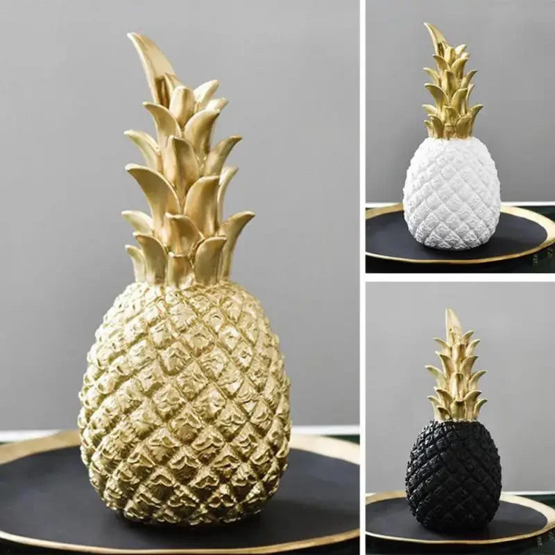 Wyjątkowy ananas w złotej odsłonie – klasyka z nutą luksusu