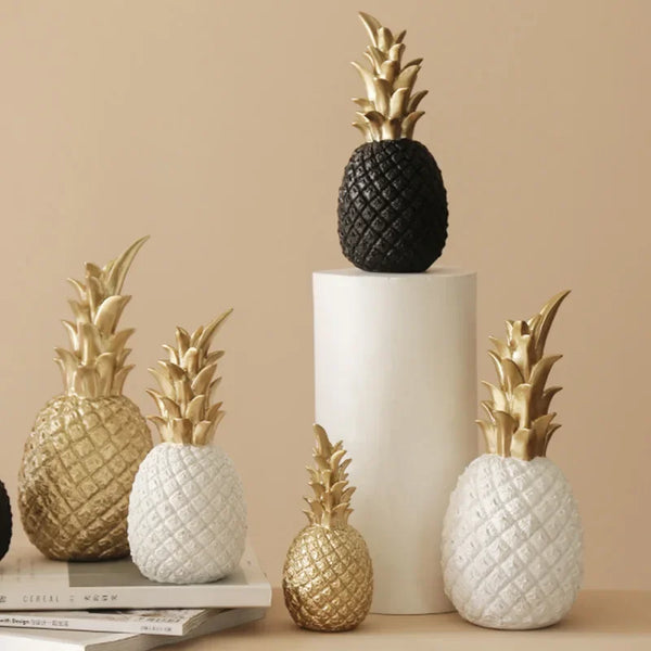 Wyjątkowy ananas w złotej odsłonie – klasyka z nutą luksusu