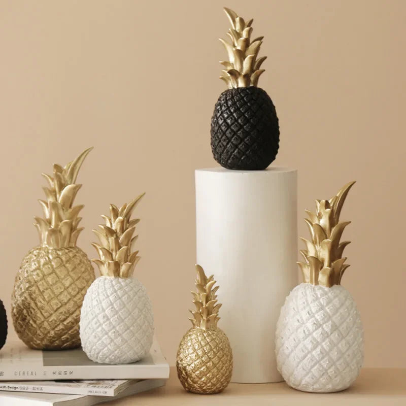 Wyjątkowy ananas w złotej odsłonie – klasyka z nutą luksusu
