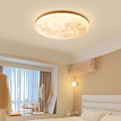 Lampa Sufitowa z Księżycowym Światłem do Nowoczesnych Wnętrz