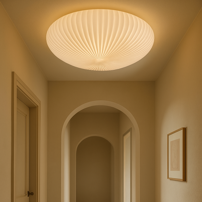 Nowoczesna Lampa Sufitowa LED z Akrylu i Żelaza – Minimalistyczna Lampa Sufitowa do Sypialni i Salonu 0