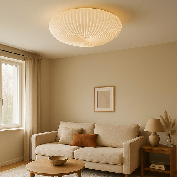 Nowoczesna Lampa Sufitowa LED z Akrylu i Żelaza – Minimalistyczna Lampa Sufitowa do Sypialni i Salonu 1