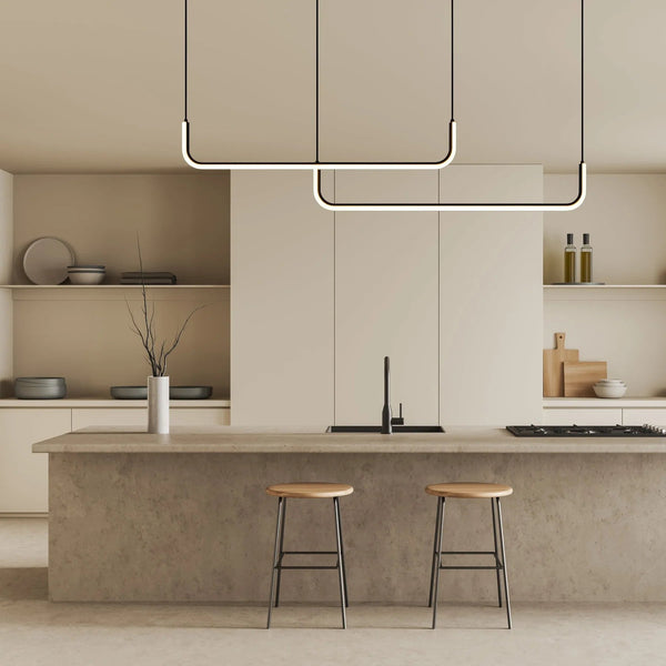 Nowoczesna Lampa Wisząca LED Dumont do Salonu i Jadalni – Minimalistyczny Design z Regulowanym Natężeniem Światła 1