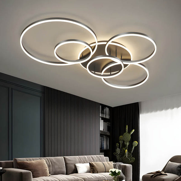 Nowoczesna Lampa Wisząca Rondale z Regulacją Wysokości – Elegancka Lampa do Salonu i Jadalni, Oświetlenie LED 1