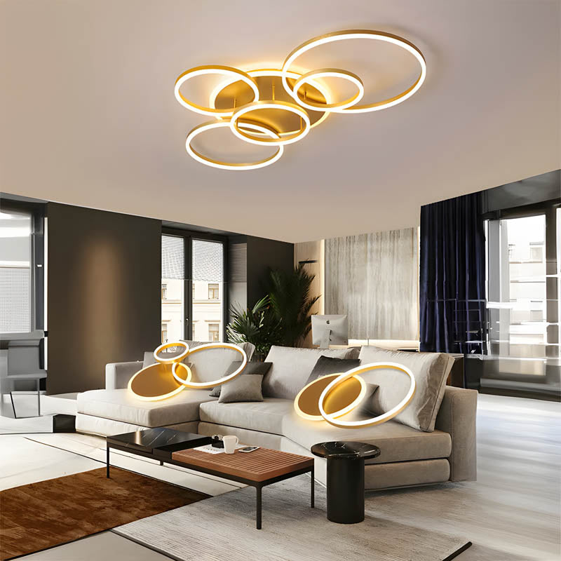 Nowoczesna Lampa Wisząca Rondale z Regulacją Wysokości – Elegancka Lampa do Salonu i Jadalni, Oświetlenie LED 5