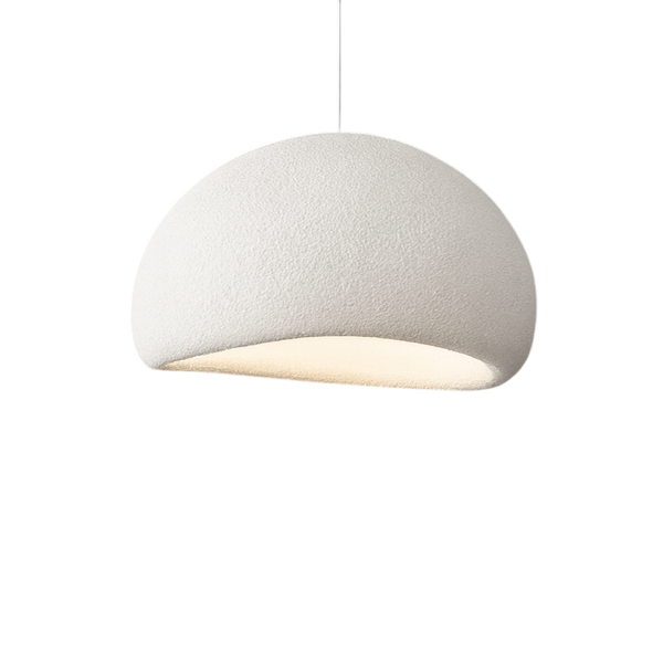 Nowoczesna Lampa Wisząca Wabi-Sabi z Regulowaną Wysokością do Salonu i Jadalni – Ciepłe Światło LED, Ø 40-100 cm 0