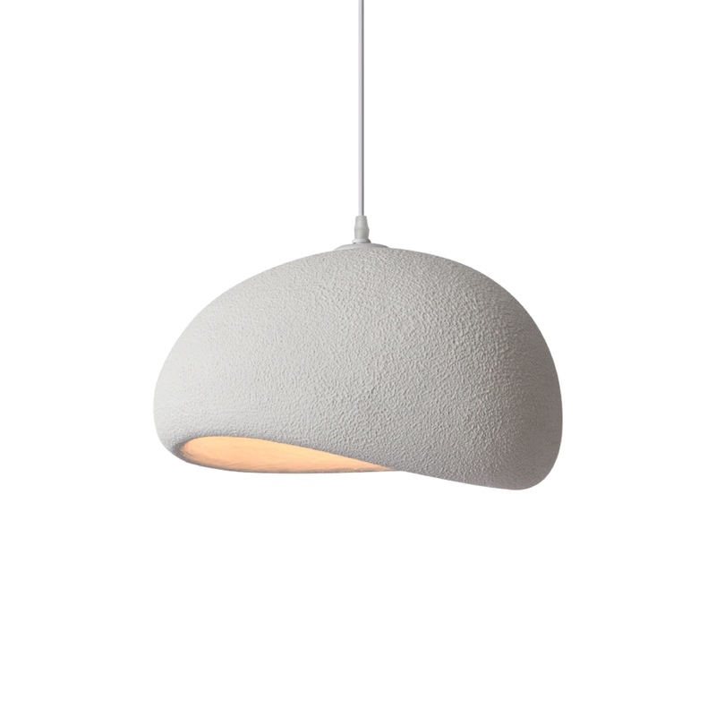 Nowoczesna Lampa Wisząca Wabi-Sabi z Regulowaną Wysokością do Salonu i Jadalni – Ciepłe Światło LED, Ø 40-100 cm 5