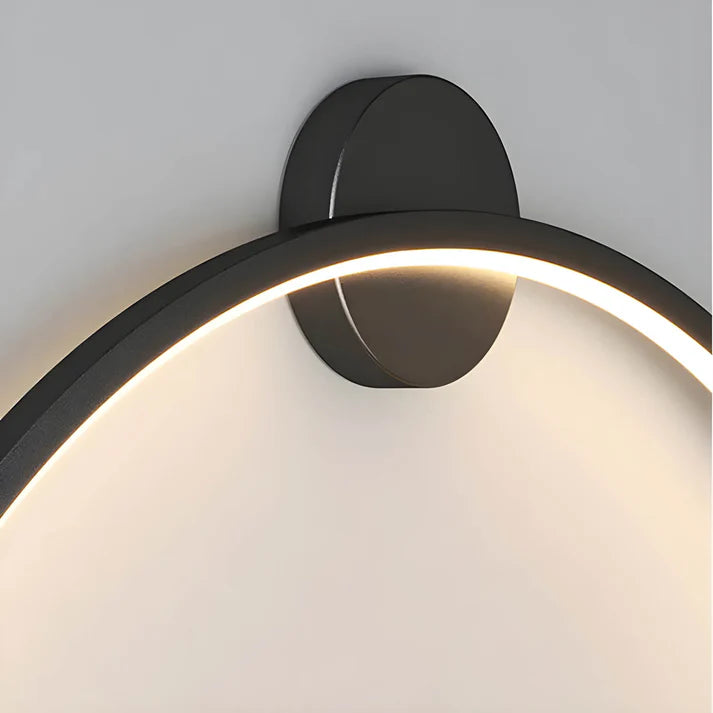 Nowoczesny Kinkiet Ścienny Jadis Ring z Paskami LED – Skandynawski Design do Salonu i Jadalni, Okrągły Kształt 2