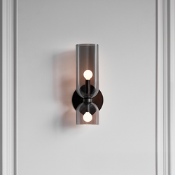 Nowoczesny Kinkiet Ścienny z Szkła i Diody LED – Elegancka Lampa do Jadalni i Barów, Ø 14cm, Wys. 35cm 0
