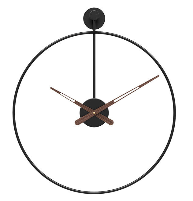 Nowoczesny zegar ścienny w stylu minimalistycznym 40 cm