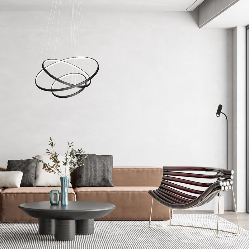 Lampa wisząca LED, którą kontrolujesz zdalnie