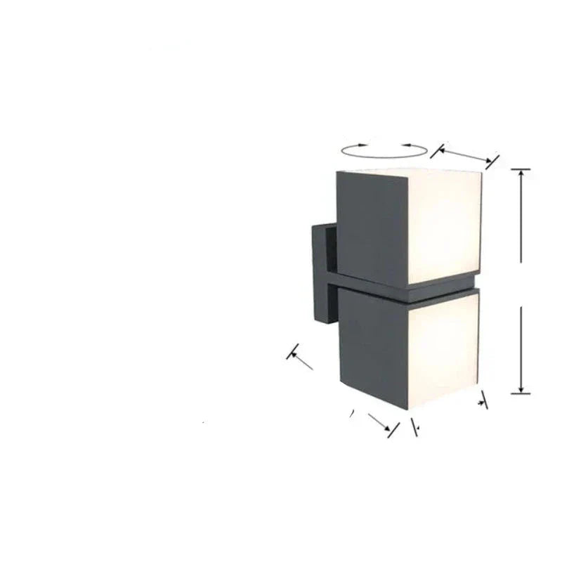 Nowoczesna Lampa Ogrodowa LED