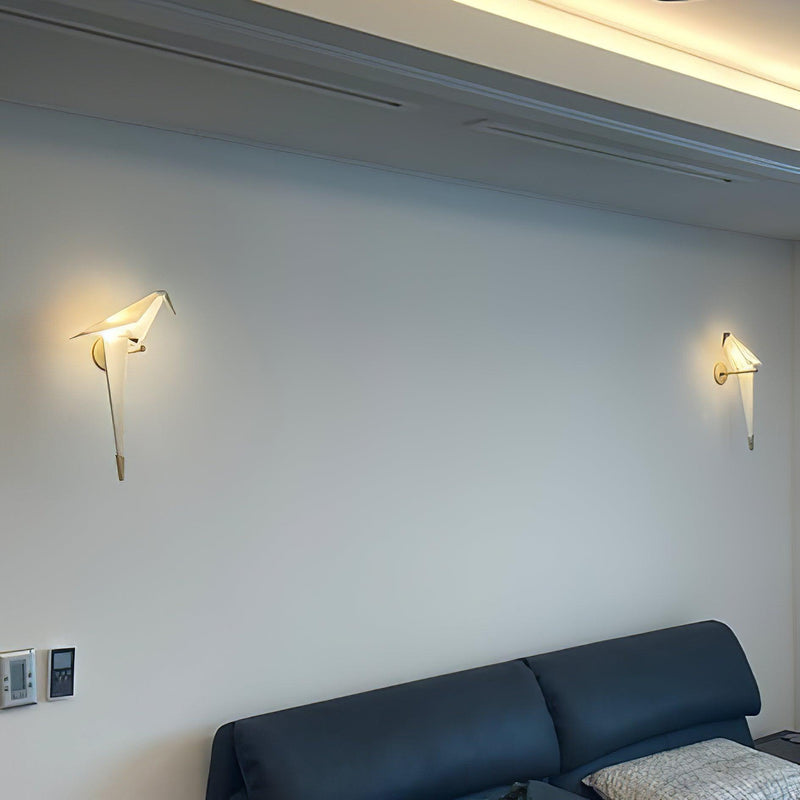 Fantazyjna Kinkietowa Lampa z Inspirowanym Naturą Designem
