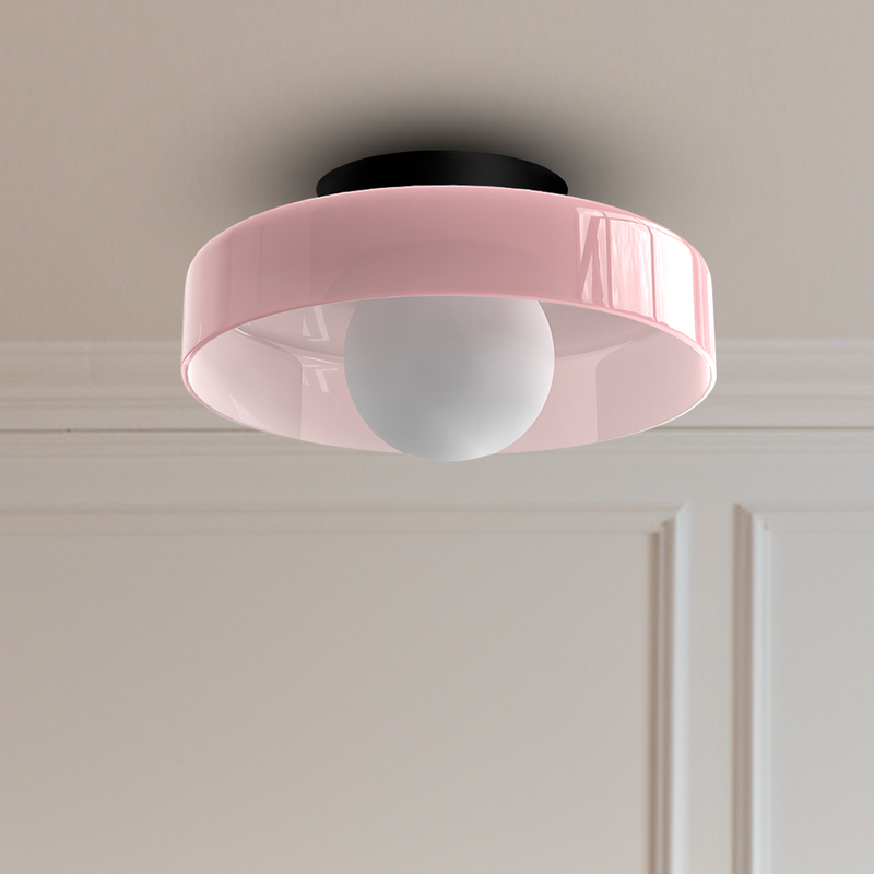 Nowoczesna okrągła lampa sufitowa LED do salonu i sypialni