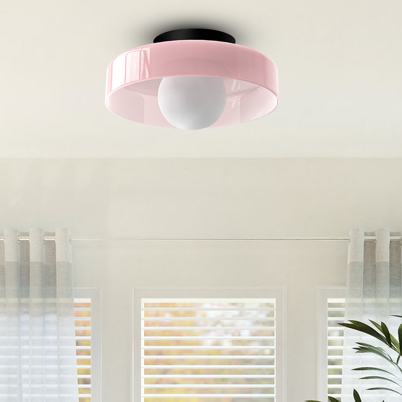 Nowoczesna okrągła lampa sufitowa LED do salonu i sypialni
