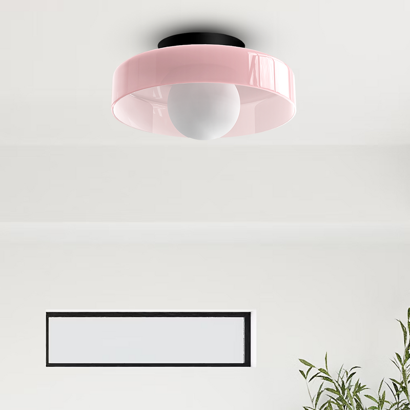 Nowoczesna okrągła lampa sufitowa LED do salonu i sypialni