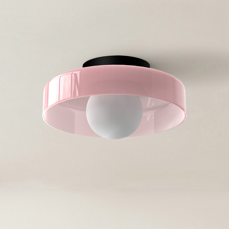 Nowoczesna okrągła lampa sufitowa LED do salonu i sypialni