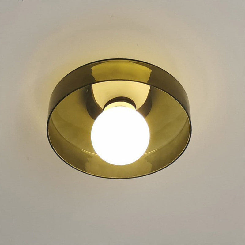 Nowoczesna okrągła lampa sufitowa LED do salonu i sypialni