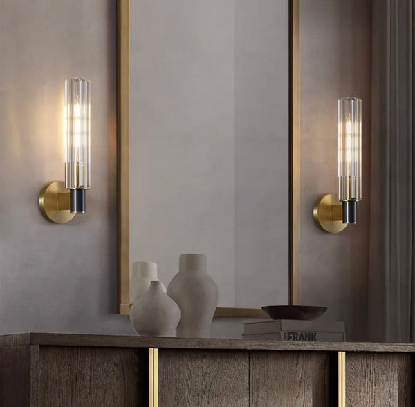 Designerska lampa ścienna LED w stylu postmodernistycznym