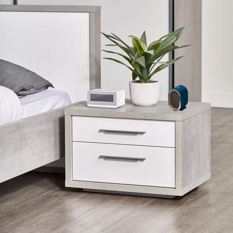 Przenośny Grzejnik Elektryczny Energooszczędny Ceramiczny z Niskim Zużyciem Energii, Cichy i Kompaktowy do Pomieszczeń 21-30 m² 7