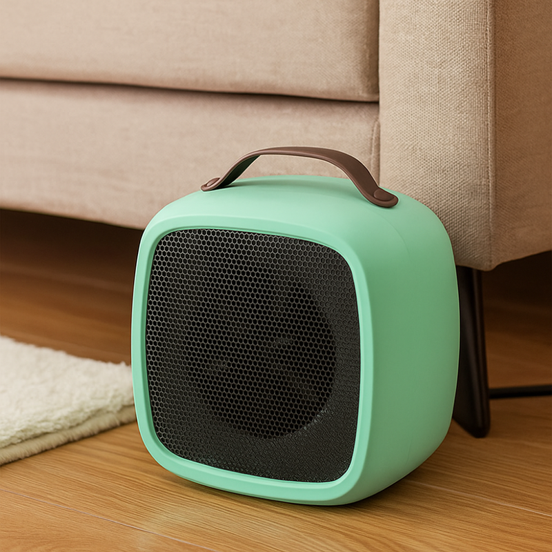 Przenośny Grzejnik Elektryczny PTC 300W/600W – Cichy i Energooszczędny Ogrzewacz do Wnętrz, Idealny do Sypialni i Biura 3