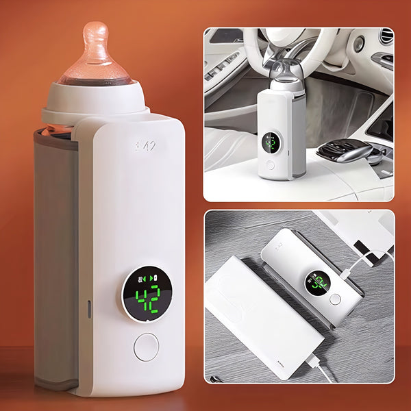 Przenośny Podgrzewacz do Butelek z Inteligentnym Termostatem – Szybkie Podgrzewanie i Bezprzewodowa Konstrukcja dla Niemowląt 5