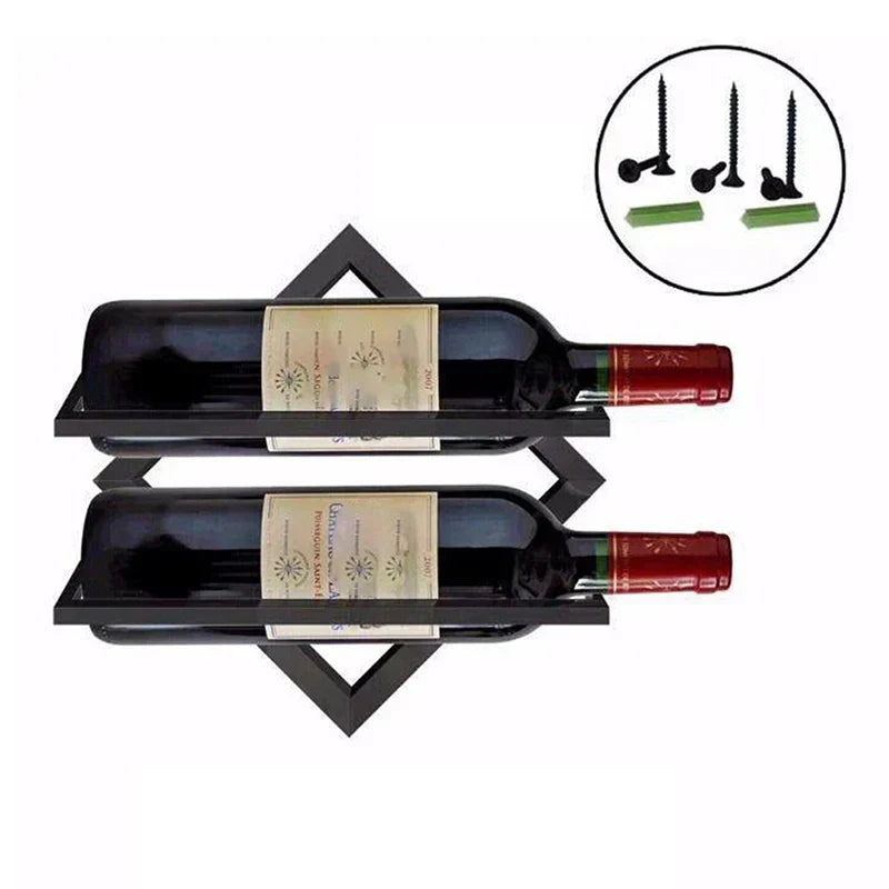 Ekskluzywny stojak na wino o stylowym wyglądzie i praktycznym przechowywaniu