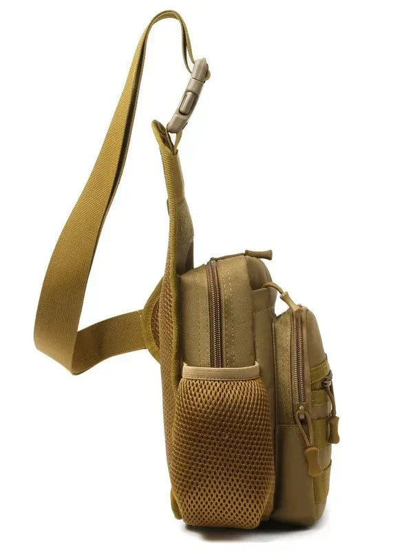 Wytrzymała Torba Crossbody z Wieloma Kieszeniami