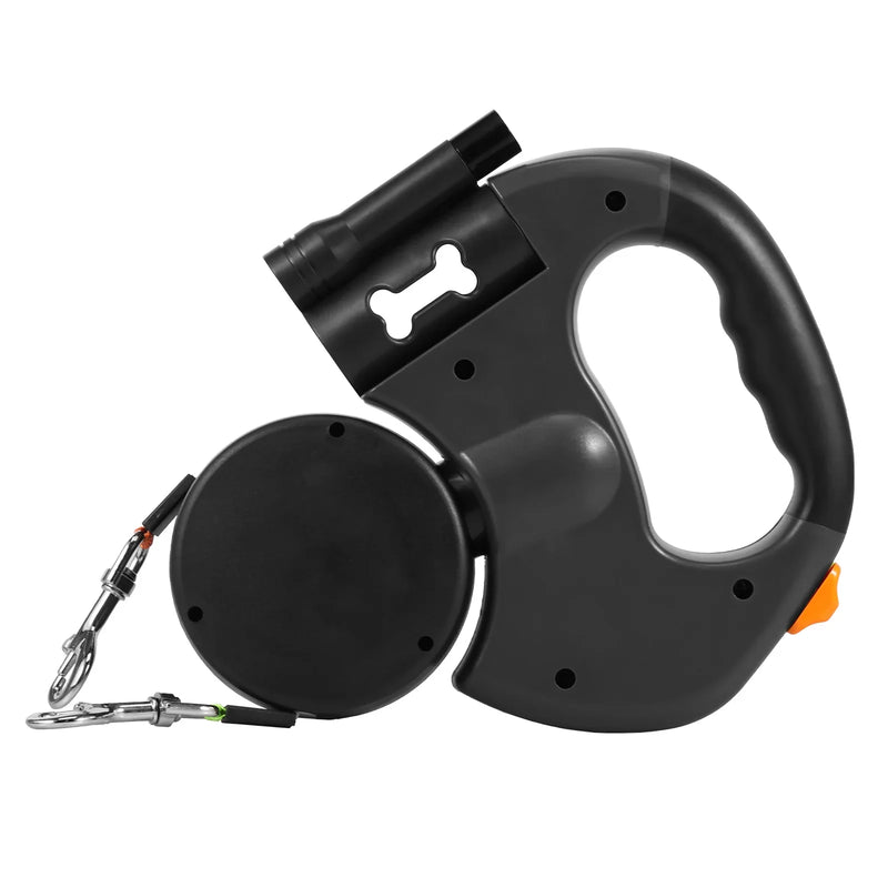 Odblaskowa Smycz z Funkcjonalnym Schowkiem