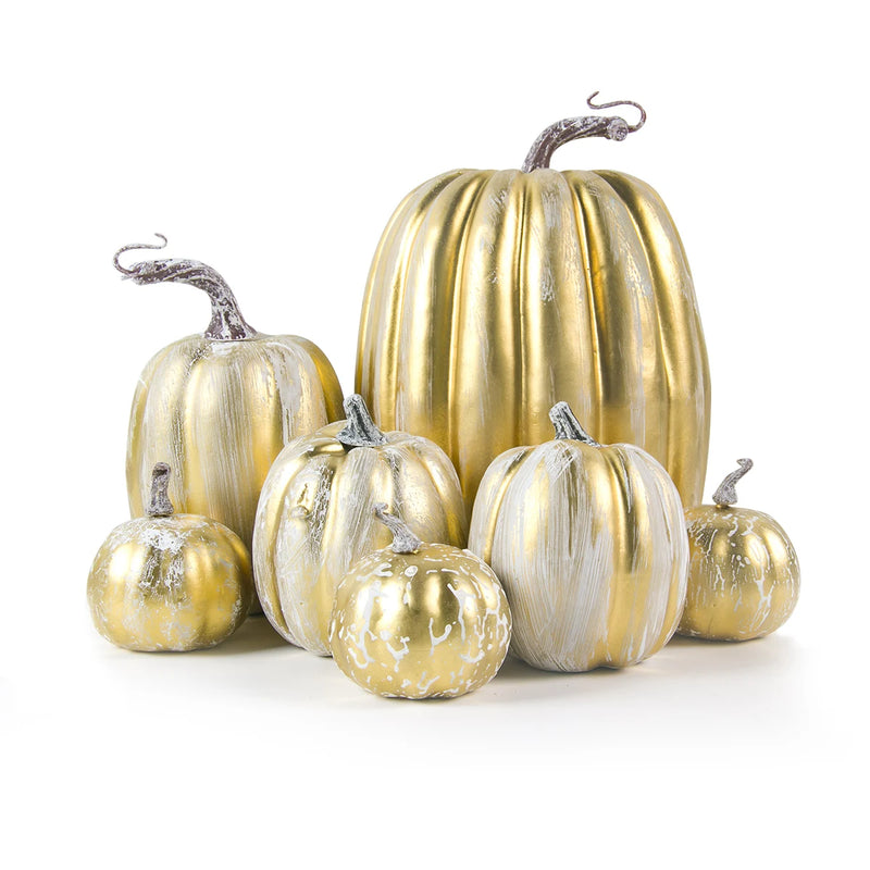 Sztuczne dynie z pianki do dekoracji na Halloween i Święto Dziękczynienia