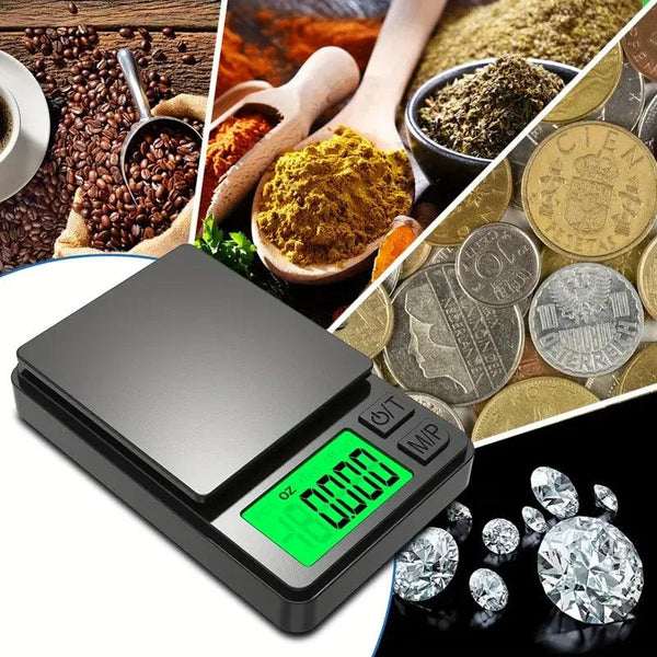 Kompaktowa waga cyfrowa do precyzyjnego ważenia do 1000 g